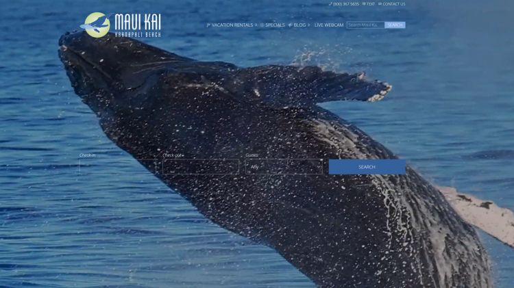 Maui Kai website